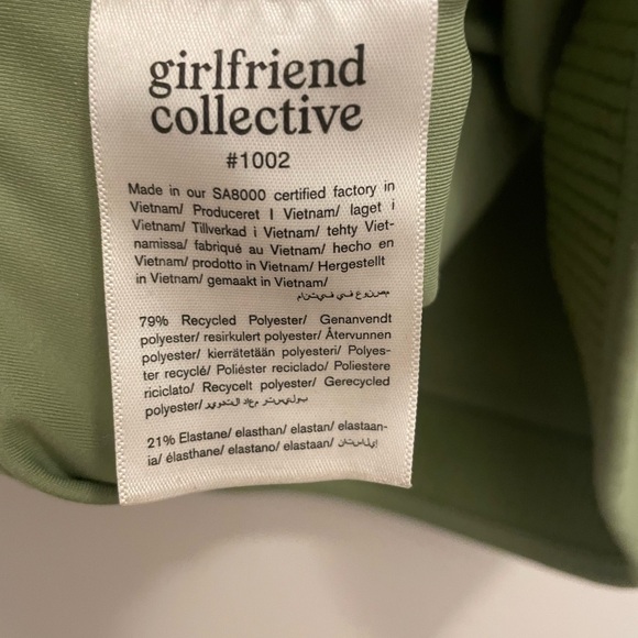 Girlfriend Collective Paloma Sports Bra size small - Picture 5 of 6